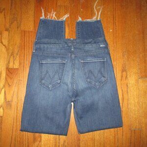 MOTHER The Looker Ankle Fray Jeans